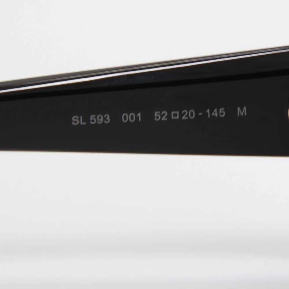NEW SAINT LAURENT SL593 001 WOMEN BLACK BROWN SUNGLASSES SL 593 - Picture 9 of 11